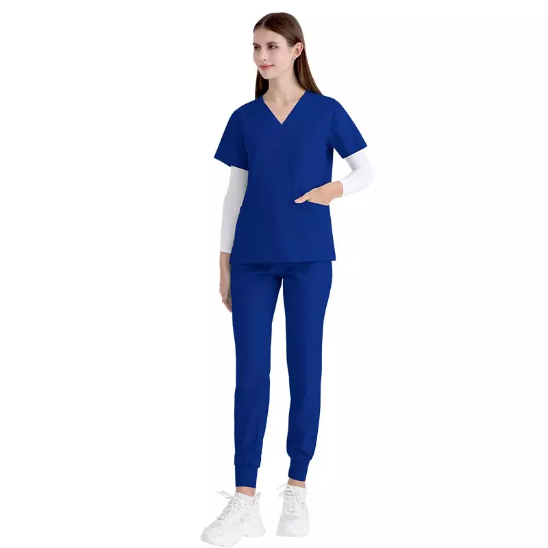 Enfermeiros e Scrubs Uniforme para Mulheres, Acessórios de Enfermagem, Vestidos de Cirurgia Hospitalar, Clínica Odontológica, Salão de beleza Workwear