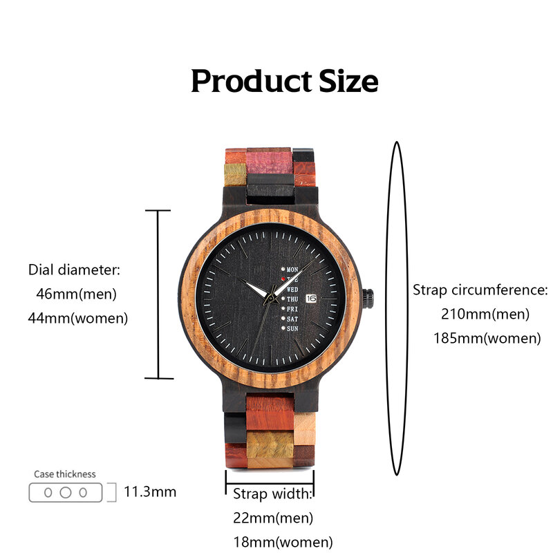 Couple Wooden Quartz Watch Valentine's Day Calendar Date Men's and Women's Watches Casual Couple Wedding Romantic Watches