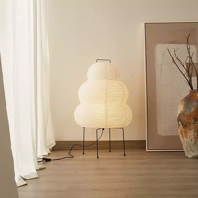 التصميم الياباني Akari Noguchi يونغ مصباح الطاولة-vip