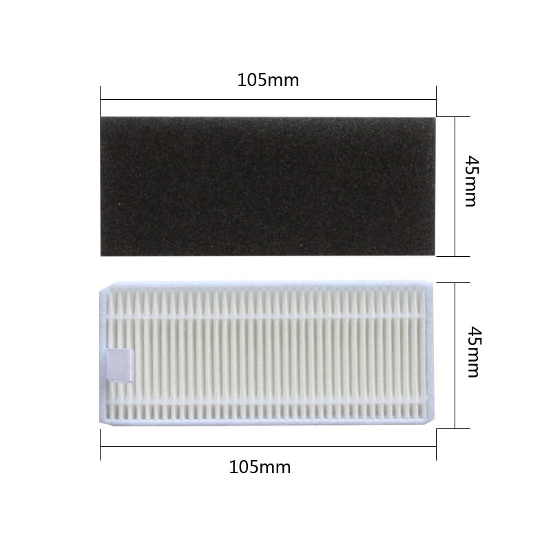 Rullo spazzola laterale filtro HEPA per Lefant M520/M501-B/M501-A/M571/T700/T800/K7 Robot accessori per vuoto Kit parti