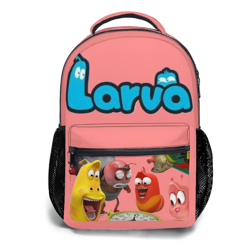 Larva-Mochila impermeável de alta capacidade para meninas e meninos, bolsa para laptop na moda, bolsa de viagem feminina, nova