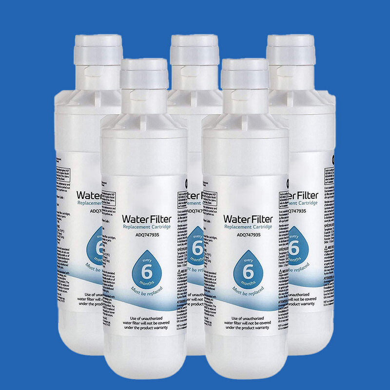 Filtro de agua para refrigerador, accesorio LT1000P (NSF42, NSF53 y NSF401) ADQ74793501, ADQ75795105 o AGF80300704, 10 paquetes