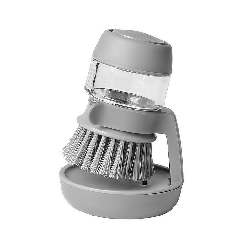 Novo pote de escova acessórios de cozinha pote ferramenta de limpeza escova descontaminação descalcificação lavagem de louça não-gorduroso escova pot escova