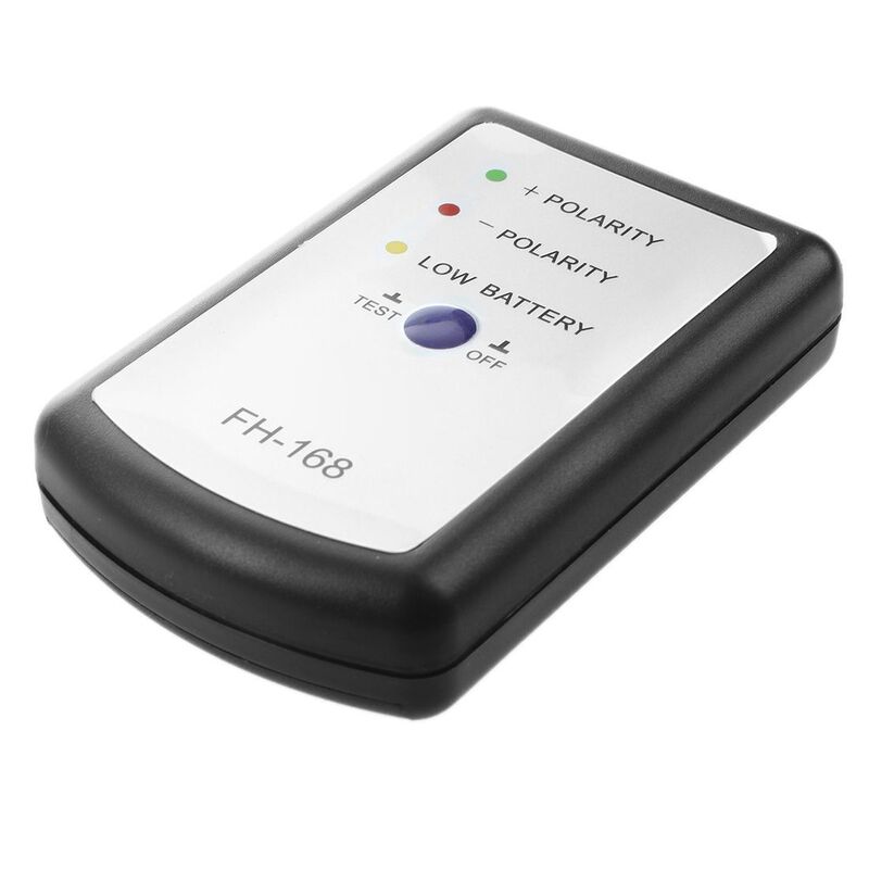 Black Speaker Polarity Tester PH Phase Meter/Phasemeter for Auto Car