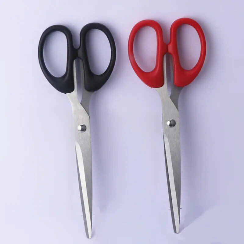 New Stainless Steel Scissors Student Stationery Scissors Multi-Purpose Handmade Paper Cuttings Small Scissors Thread Scissors