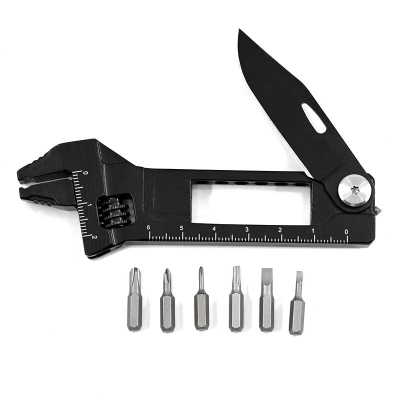 Couteau de poche multi-outils en acier portable, pince multifonction, extérieur, clé pliante