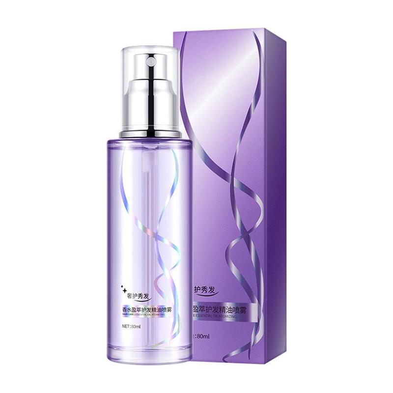 80ml Premium Harmless Hair Oil Spray Scented Nourishing Gift Curly Moisturizing Oil Hair Deeply Women Spray Conditioning Sh X0I5