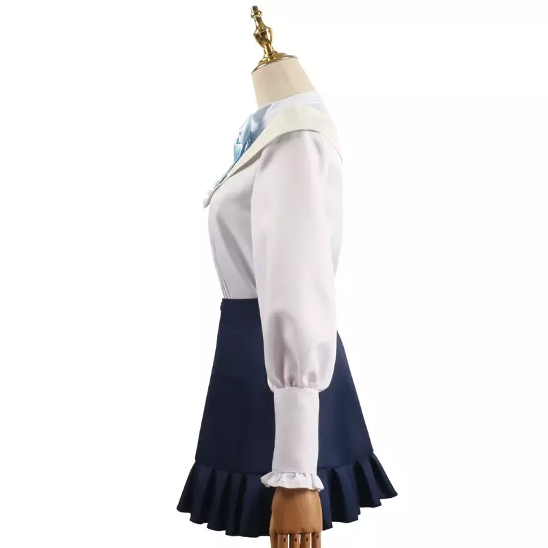Anime Light And Night Carnival Orihime Cosplay Costume manica lunga gonna parrucca gioco di ruolo Halloween Party Casual Uniform