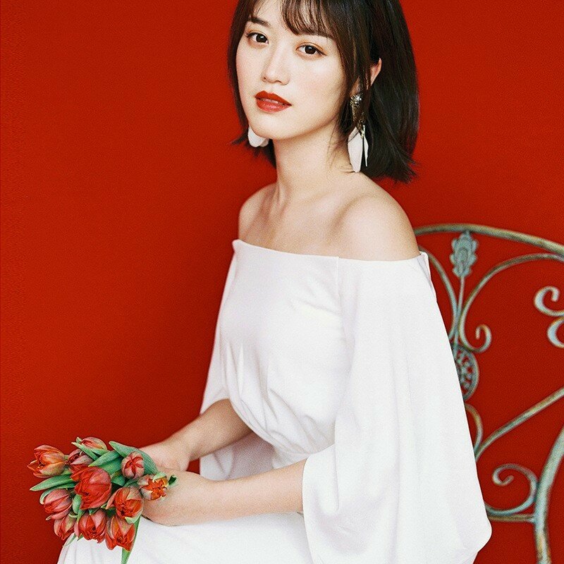 Abito da sposa con cerniera a sirena in stile coreano 2024 abiti da festa con scollo a barca Stain Appliques vestidos de novia