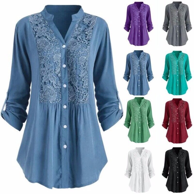 Arazooyi-Blusa bordada para mulheres, pulôver casual, tops Harajuku, camisa feminina, moda