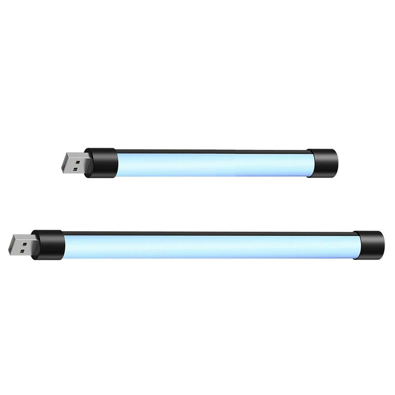 Handheld LED Video Light Stick, Fotografia, Built-in bateria recarregável, controle remoto, 16 cores