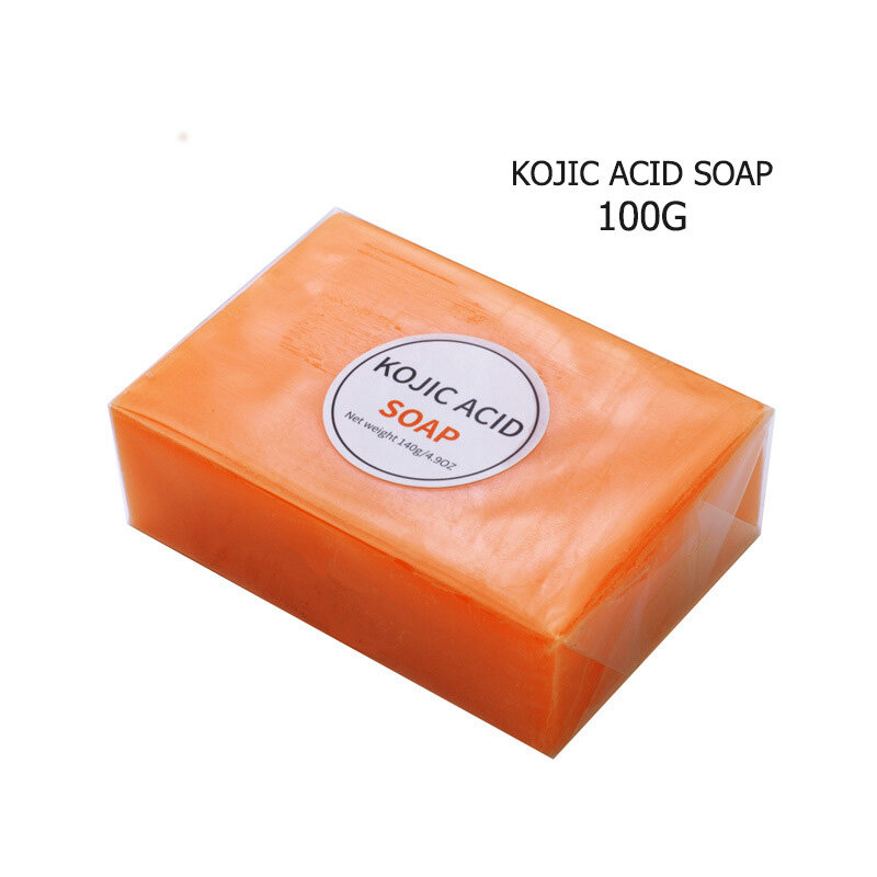 1pc Kojic Acid Soap Handmade Whitening Soap Skin Lightening Soap Hand Made Soaps Glutathione Whitening Soap Skin Bleaching Clean