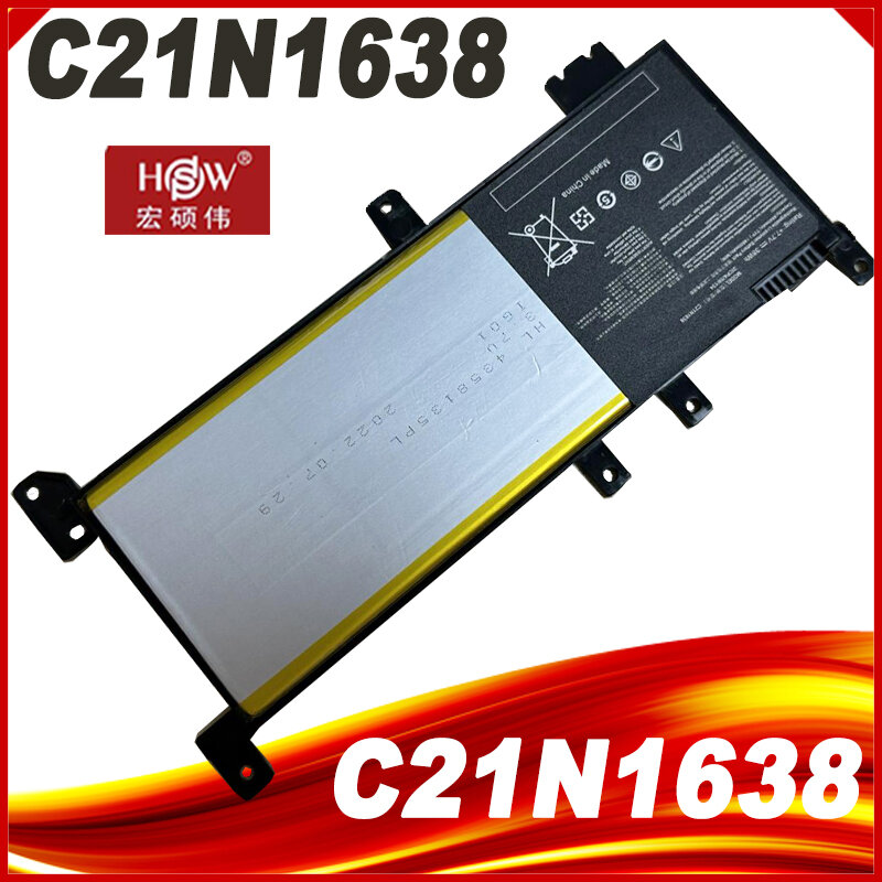 C21N1638 Laptop Battery For Asus X442UR X442UQ X442UN F442U F442UR A480UF A480UR A480UA A480U X442UA F442UF R419U
