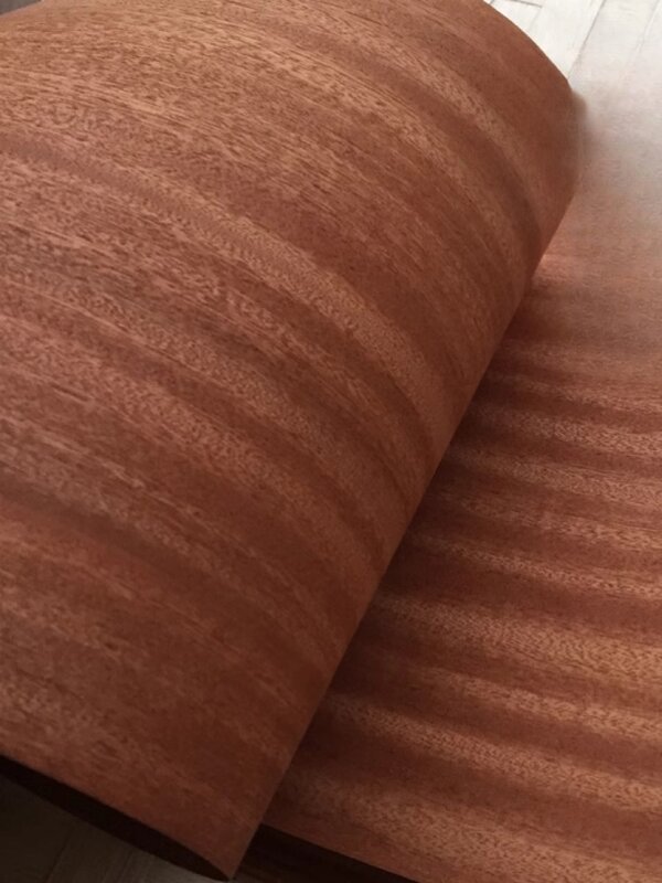 Натуральный Темный деревянный шпон Sabili, шпон из натуральной древесины с прямой лицевой структурой, L: м x мм, шпон для мебели с динамиком, деревянный шпон