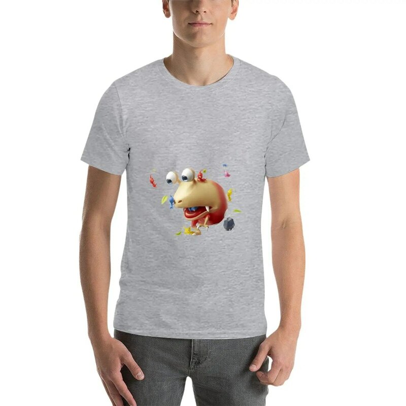 Pikmin-T-shirt graphique 4 Four pour hommes, chemisier vintage, vêtements, médicaments, haut d'été