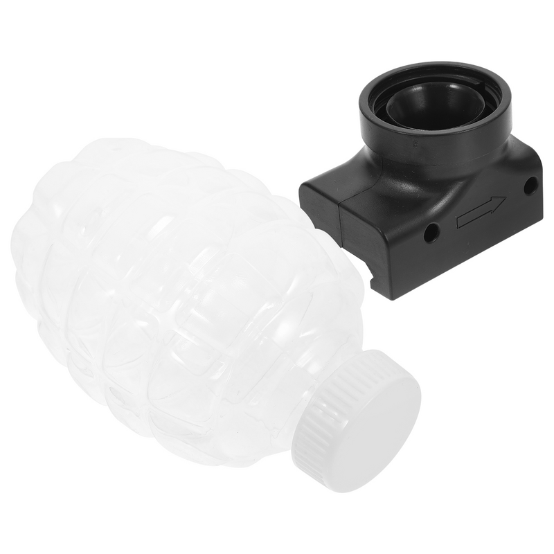 Tabung uji Aksesori peluru lembut botol jus perjalanan manik-manik gel Blaster plastik subpaket kecil dengan topi