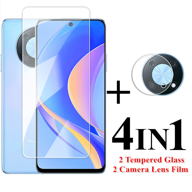 For Huawei Nova Y90 Glass 6.7 inch Transparent HD Screen Protector Huawei Nova Y90 Tempered Glass Huawei Nova Y90 Lens Film