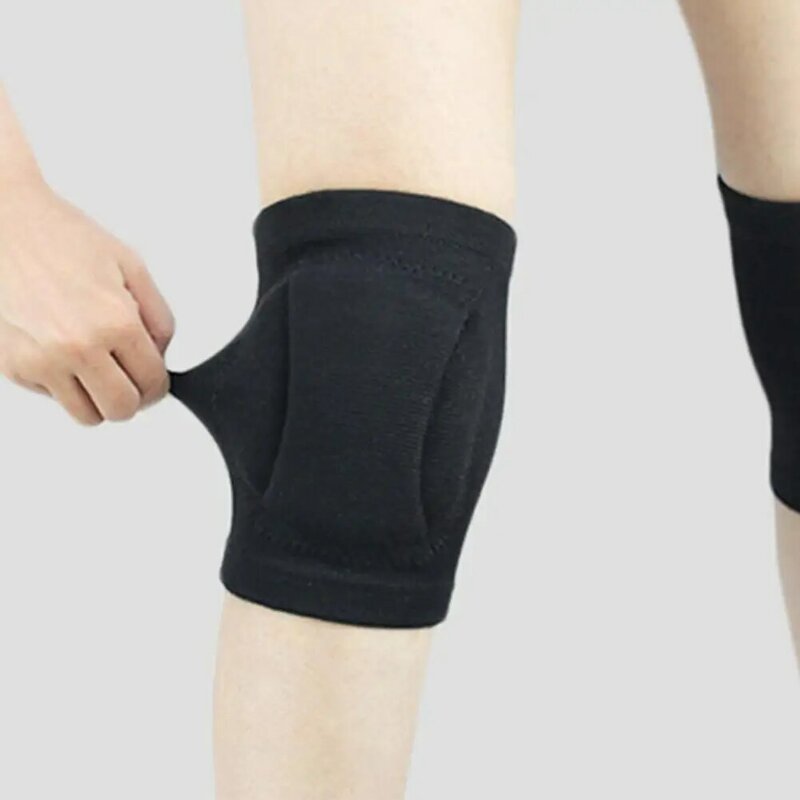 Bantalan lutut olahraga dewasa anak, pelindung lutut tari untuk pelindung kebugaran pendukung tempurung lutut Yoga voli