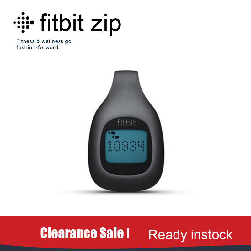 Fitbit – moniteur d'activité sans fil intelligent Zip, nouvel ensemble complet