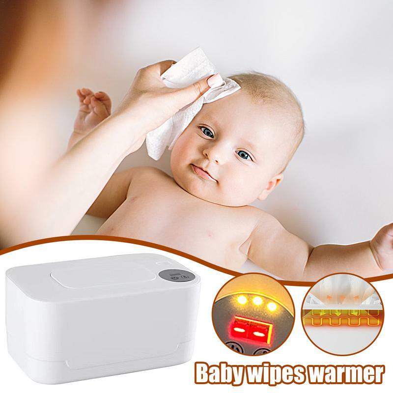 USB tragbare Baby Tücher Heizung thermisch warm nass Handtuch Spender Serviette Heizbox Abdeckung Home Auto Mini Seidenpapier wärmer