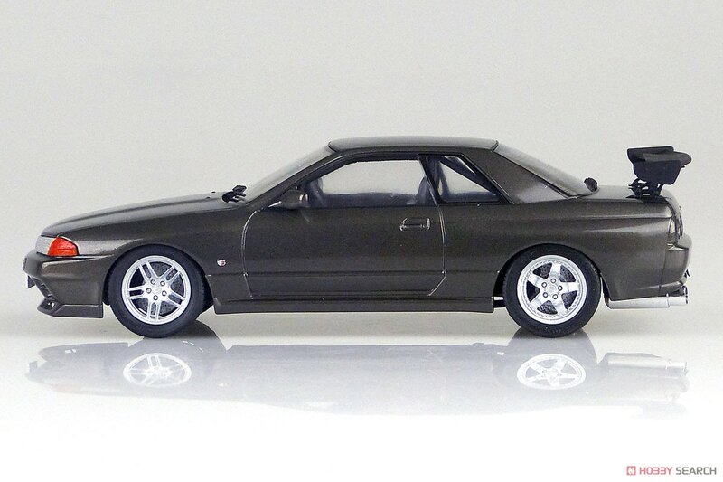 Aoshima – véhicule jouet de Collection, modèle de voiture, assemblage de jouets, Nissan 059593 1/24 D Hojo Rin BNR32 Skyline GT-R