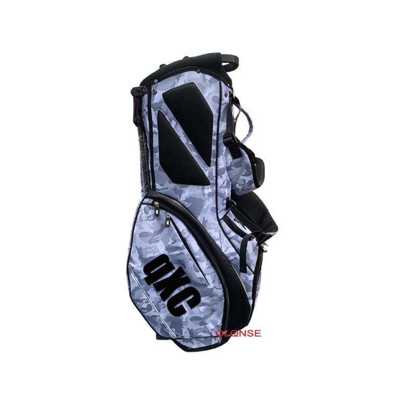 Bolsa de golfe masculina com carrinho de camuflagem, bolsa de alta qualidade, super leve, grande capacidade, impermeável, 2 tampas, boutique, nova