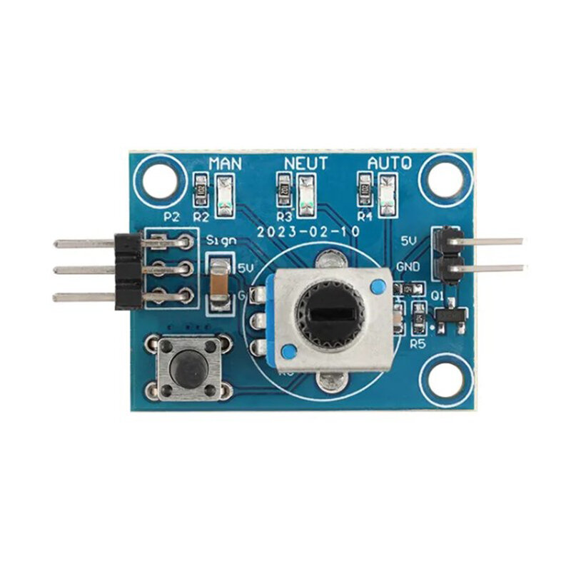 Servo Controller Steering Gear Debugging Tester Board Module 5V with Rotating Potentiometer Switch Three Control Modes