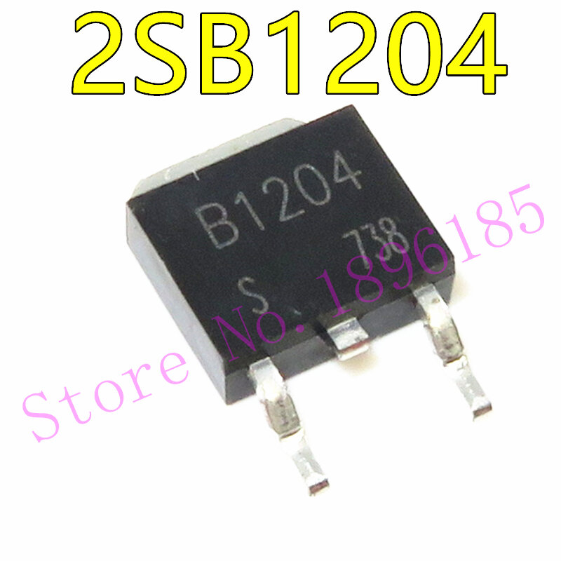 2sb1204 b1204 to252 em estoque transistor bipolar-50v,-8a, baixo vce (sat), pnp único tp/TP-FA