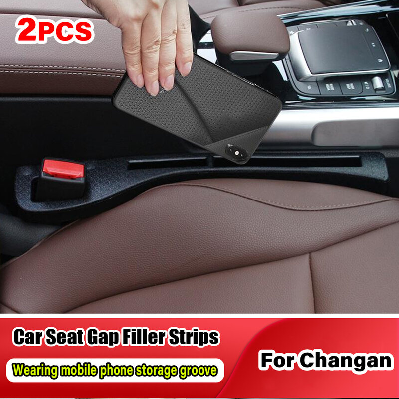 Strip steker Kelim samping pengisi celah kursi mobil dengan alur Aksesori antibocor untuk Changan Cs55 Cs75 Cs95 Cs15 Cx70 Cs75 Plus