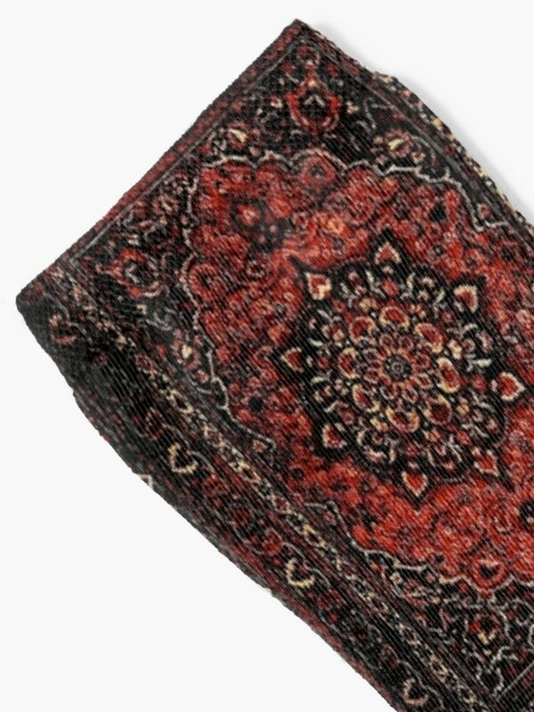 Chaussettes de tapis oriental vintage pour femmes et garçons, tapis persan antique, mode Kawaii