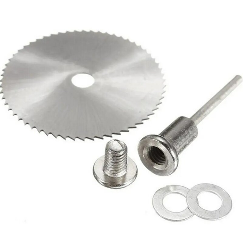 High Speed Steel Cutting Blade Connecting Rod Electric Grinder Saw Blade High Speed Steel Saw Blade Clamping Rod 3.2/6Mm