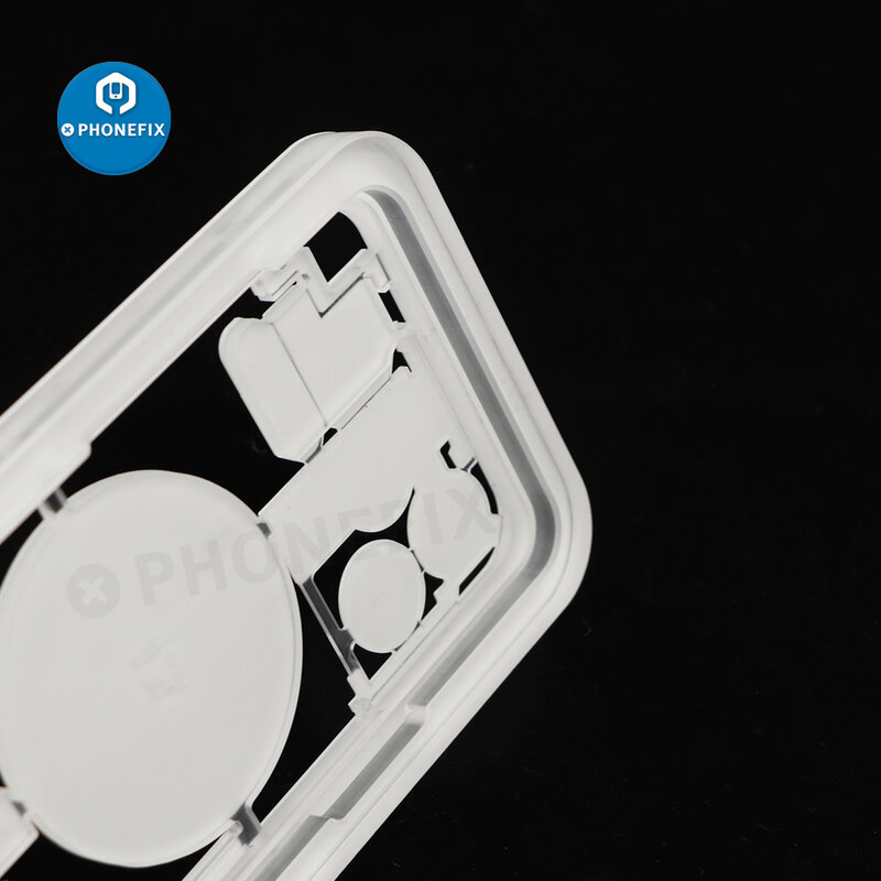 M-triangel-Molde de protección láser, cubierta trasera, dibujo físico, protector para iPhone 8-14 Pro Max, máquina separadora láser TBK