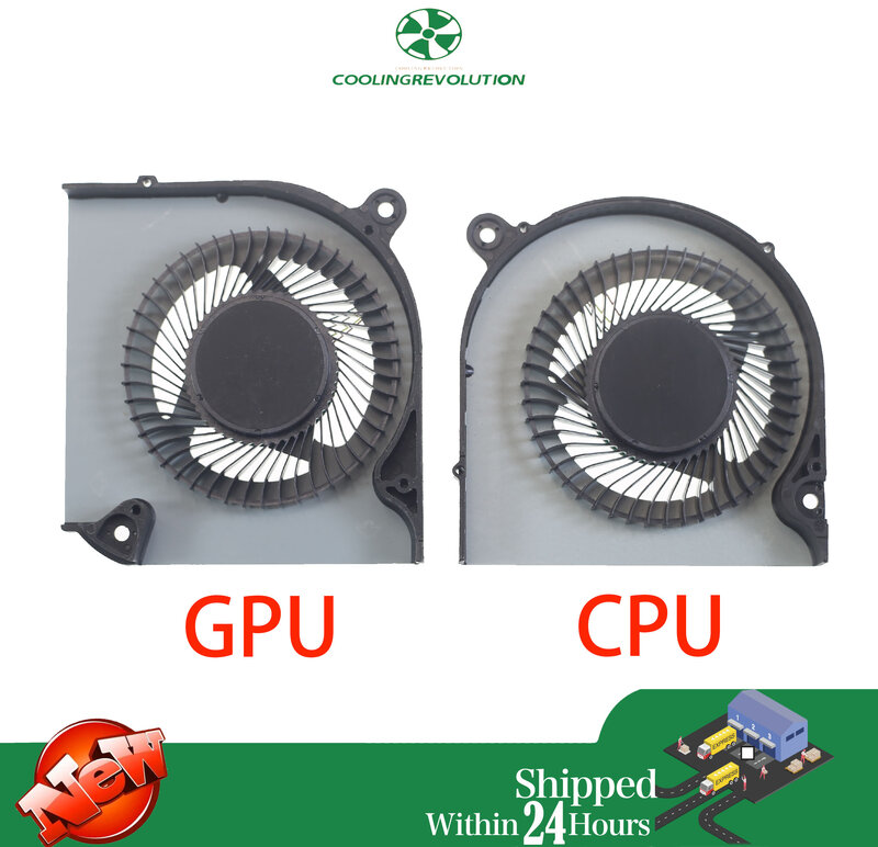 Laptop CPU GPU wentylator chłodzący do ACER Nitro 5 AN515-54 AN517-51 / Nitro 7 AN715-51 A715-74G A715-42G A715-75G