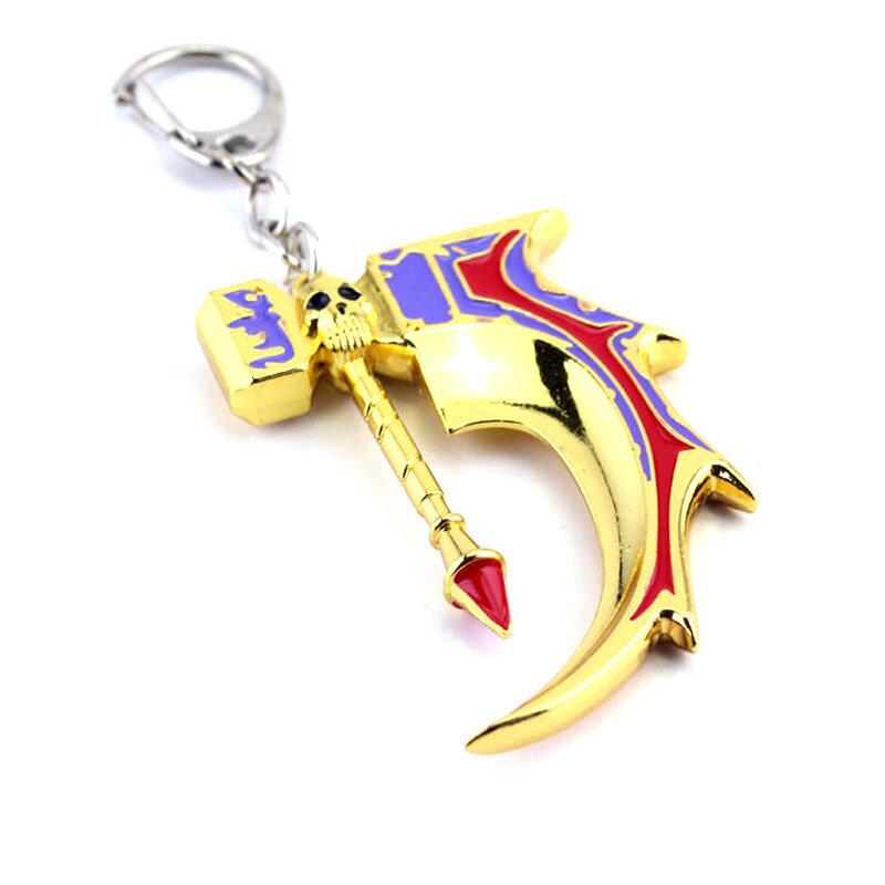 Dota 2 keychain Pudge Toys Game Weapons Sword Talisman Props Ornaments Car Styling Decor Gift for Player