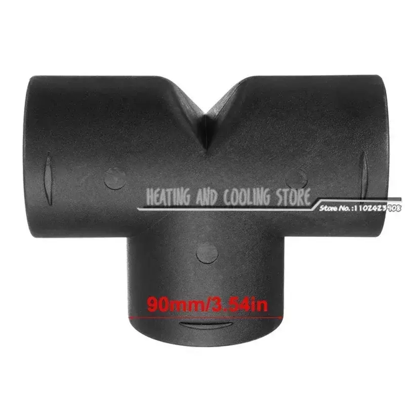 42mm/60mm/75mm/90mm Entlüftung kanal t und l Stück Winkel rohr für Webasto Diesel-Standheizung Auslass-Auslass verbinder