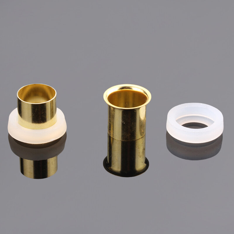 Tapón de válvula de flotador pequeño, junta de silicona de 1/2 y 3/4 pulgadas, anillo de sellado utilizado para Junta PPR, Junta triangular a prueba de fugas de grifo