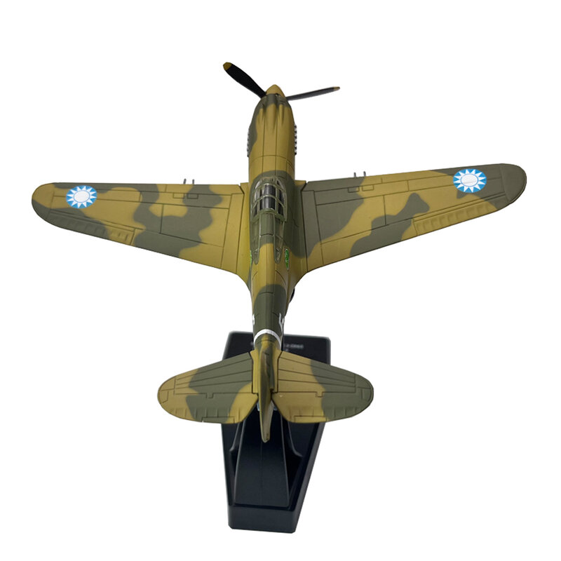 1:72 1/72 Schaal Wwii Curtiss P40 Warhawk Jager Diecast Metalen Vliegtuig Vliegtuig Model Kinderen Cadeau Speelgoed Ornament