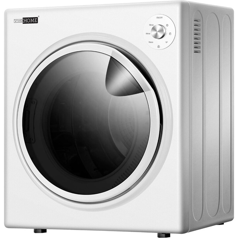 Máquina elétrica do secador da lavanderia para o apartamento, portátil, compacto, 110V, 1500W