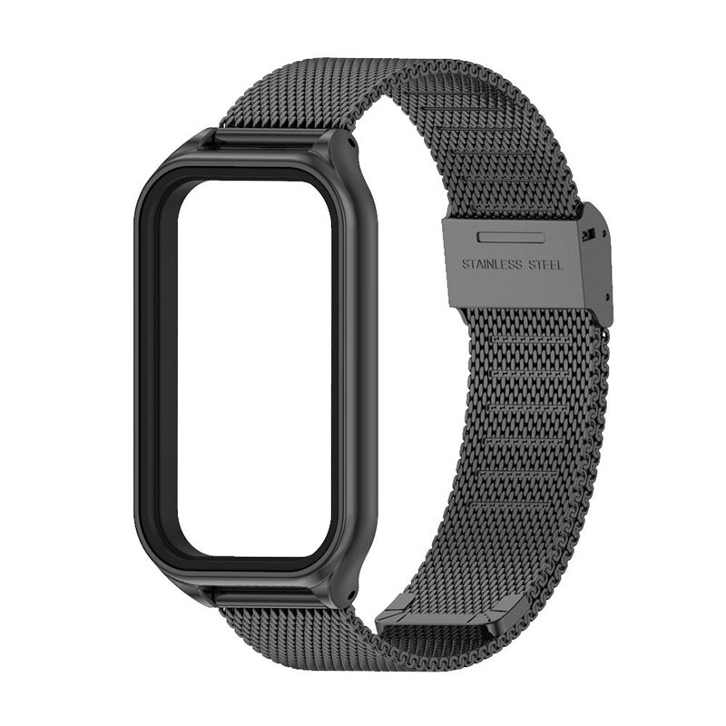 Metalen Band Voor Rode Rijst Armband 2 Armband Horlogeband Vervanging Smart Horloge Voor Redmi Band 2 304 Roestvrijstalen Band