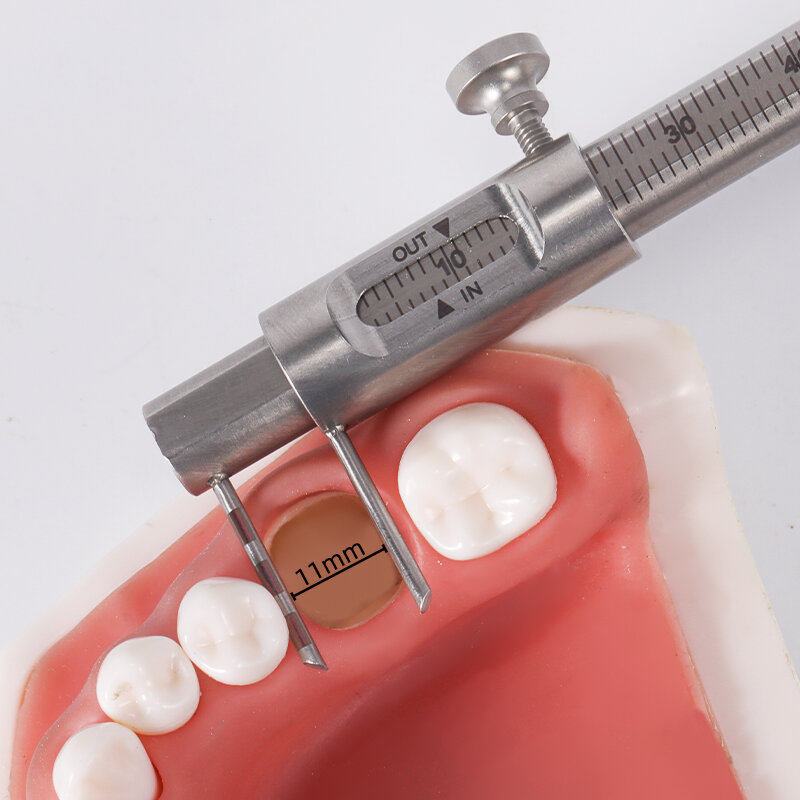 شريط قياس الأسنان شريط قياس تباعد الفك شريط قياس زرع العظام