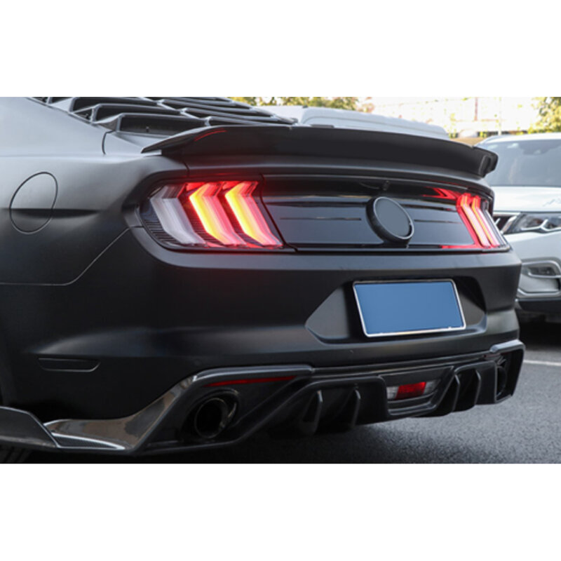 Heckspoiler kompatibel mit 2014-2018 Ford Mustang GT Heckspoiler Autoteile schwarz 2015 2021