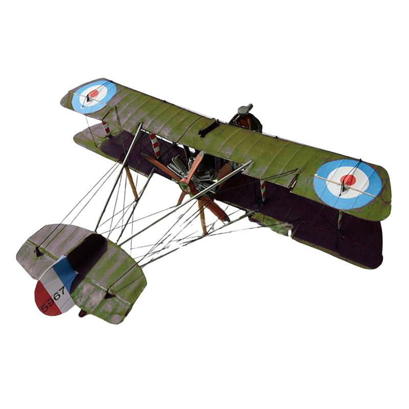 Analyste de construction de chasseur à siège unique, modèle d'avion, jouets pour garçons, décoration de bureau, artisanat d'avion bricolage, 1:33