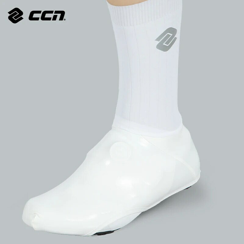 CCN-Couvre-chaussures coupe-vent et imperméable, couvre-chaussures de vélo de route, élastique, léger, caoutchouc, pratique, haute qualité