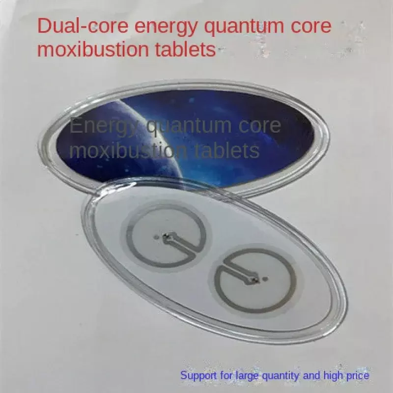 Tablette de moxibustion quantum à noyau térahertz, en plastique, pour ouvrir le micro-mètre de loin, pour améliorer la sous-santé