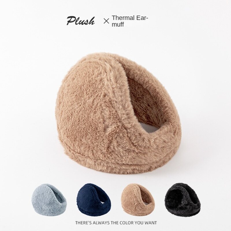 Coldproof Autumn Winter Earmuffs Cycling Skiing Warm Thicken  Ear Muffs Comfortable Plush Ear Warmer Ear Protection Unisex New