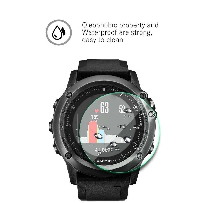 2 sztuk 9H Premium hartowane szkło dla Garmin Fenix 7S 7 7X 6 5S 5 Smartwatch Anti-zabezpieczenie przed zarysowaniem Film fenix 7 akcesoria