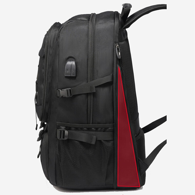 50L 80L duży plecak podróżny mężczyźni na co dzień oddzielna komora na buty torba biznesowa wodoodporne plecaki sportowe męskie