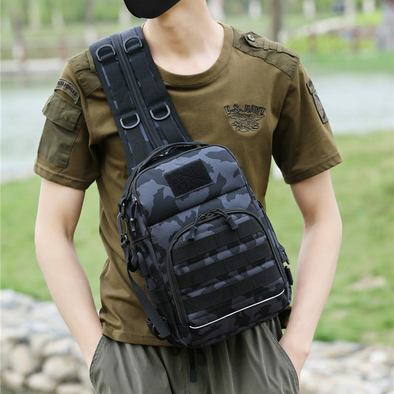 Hot Miltitary Tactical Shoulder Bag Outdoor Army Airsoft Molle Backpack Fishing Hunting Camping 900D Nylon Chest Sling Bag Packs