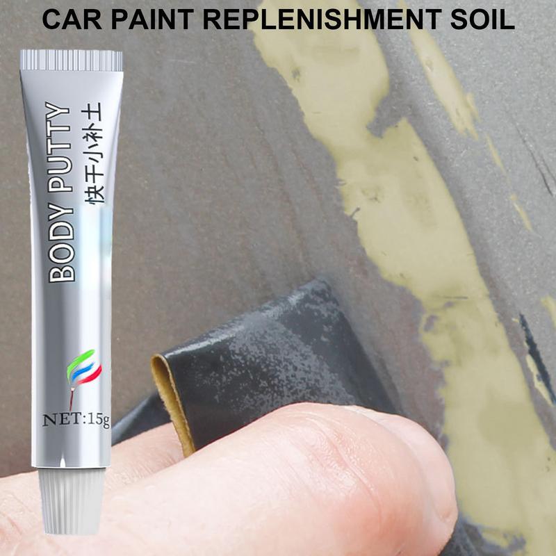 Universal Car Scratch Tou-Chup Paint Filler Remover, Manutenção Automotiva, Massa de moldagem rápida para caminhão Minivan, 15g