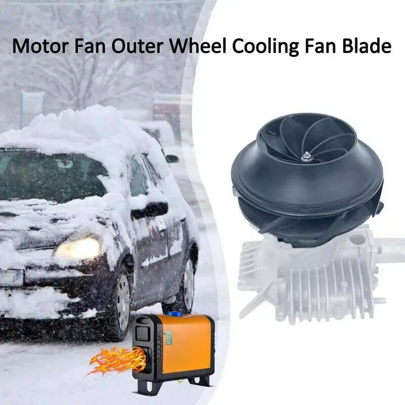 Motor Cooling Fan Blade Car Air Heater Fan Blade Replacement Durable Automobile Start Motor Cooling Fan Blades Tools